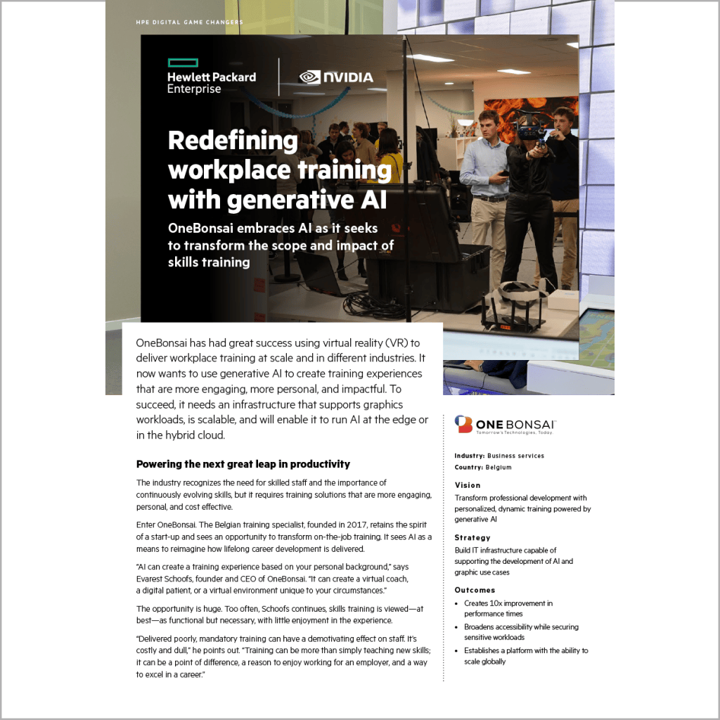 Redefining workplace training with generative AI - HRTech Pulse